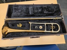 Reynolds trombone 1965 Contempora Tenor Model Bronz-o-lyte style with silver kra