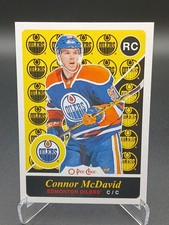Connor McDavid 2015-16 O Pee Chee Retro Rookie RC - NHL Edmonton Oilers