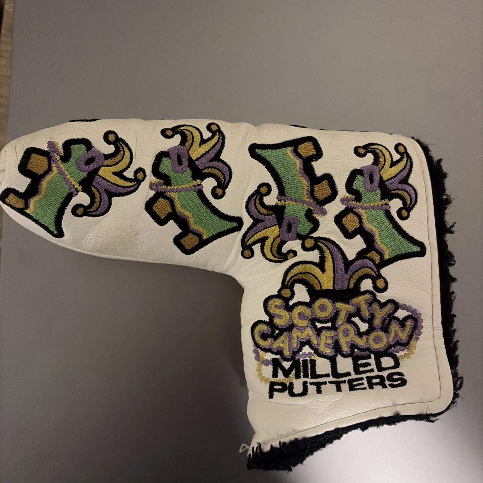 Scotty Cameron Mardi Gras Scotty Dogs Jester Putter Headcover