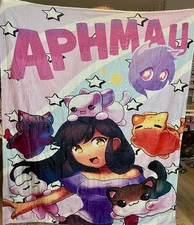 Aphmau Anime  Blanket Soft Plush 50”x60”