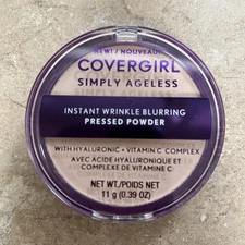 Covergirl Pressed Powder Simply Ageless Wrinkle Blurring 200 Fair Ivory