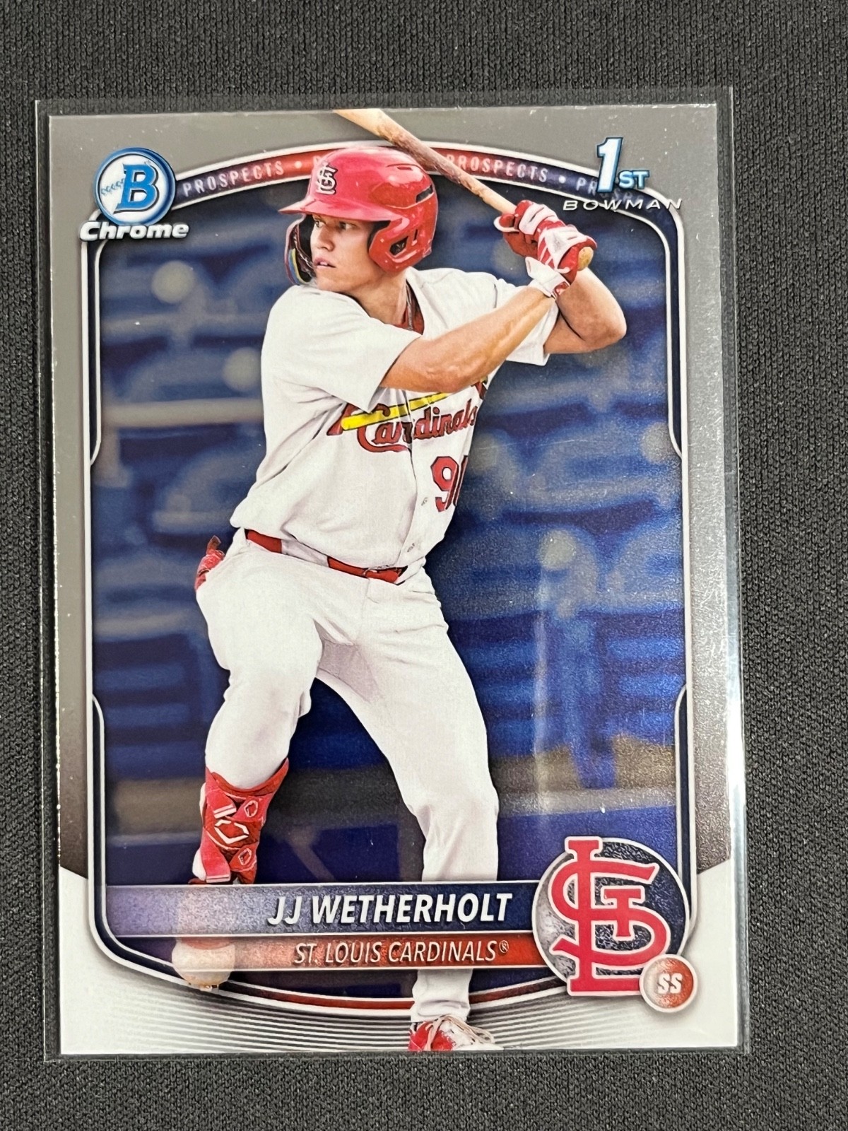 2025 Bowman - Chrome Prospects JJ Wetherholt #BCP-22 (RC)