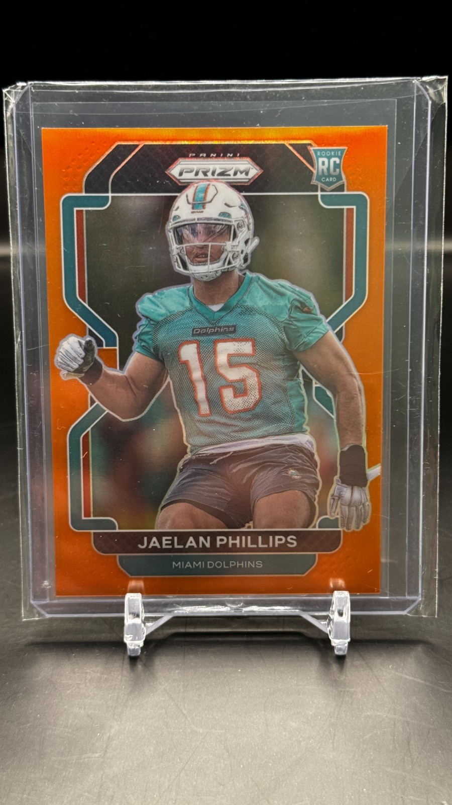 Jaelan Phillips Panini Prizm #377 Orange