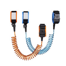 8.2Ft 4.92Ft Child Safety Harness Leash with Lock Reflective Straps -2 Pack an