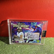 Wild Card Pro Look Dino-Might Diego Pavia Serial Numbered 4/4 Autographed
