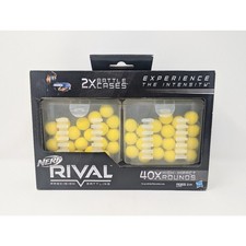 NIB Hasbro Nerf Rival Precision Battle Refill 2 x Cases 40 Count 40x