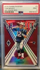 2019 Panini Phoenix - Qb Vision Tom Brady #8 Red /299 PSA 9