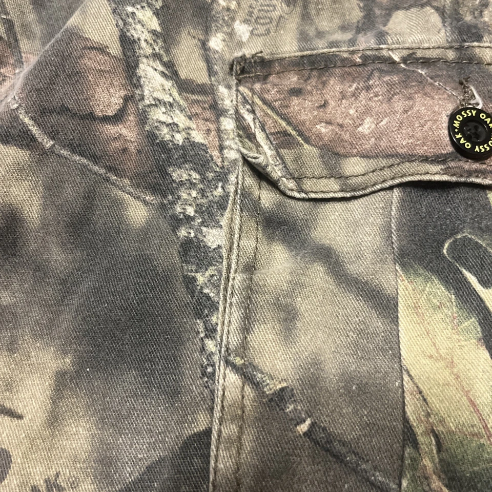 Mossy Oak Youth Boys 10/12 Large Camo Cargo Pants Hunting Casual  - Image 4 of 4