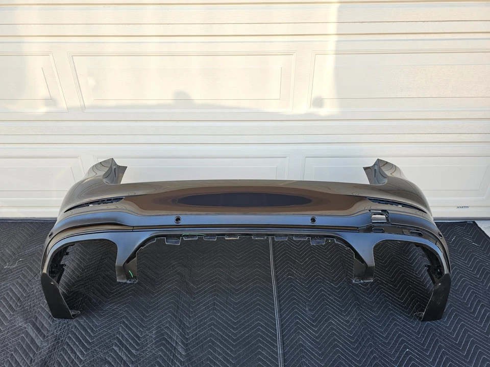 梅赛德斯奔驰 GLC 300 43 63 AMG 原始设备制造商后保险杠 2020 2021 2022 2023 — 第 2/4 张图片