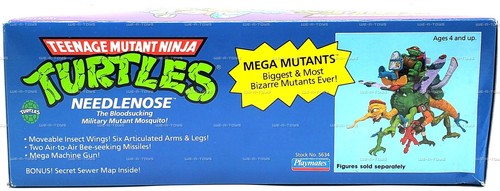 TMNT Needlenose Bloodsucking Military Mutant Mosquito Figure 1990 Playmates 5634 - Picture 6 of 12