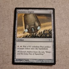 1x MTG Magic The Gathering TCG Nuisance Engine uncommon Rare - Planechase