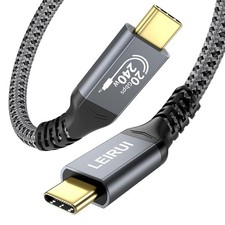 USB C to USB C Cable 20Gbps 240W Fast Charging 8K Video Display Monitor