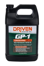 DRIVEN RACING OIL GP-1 Conventional Oil SAE 50w 1 Gallon 19516