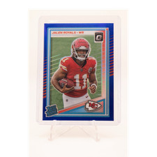 Panini 2025 Donruss Optic Rated Rookie Jalen Royals Blue Prizm /249 #251