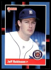 Jeff Robinson 1988 Donruss #296 Tigers MLB READ FREE SHIPPING AutographDen