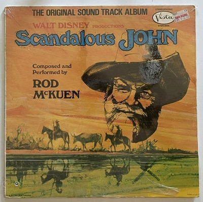 Rod McKuen ''Scandalous John'' OST LP SEALED NOS Buena Vista Disney WDP (1971)