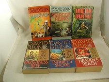 David Brin 6 Books The Uplift Series Classic Science Fiction
