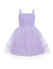 Purple Girls Tulle Tutu Dress 6Y   Birthday Princess Graduation Outfit