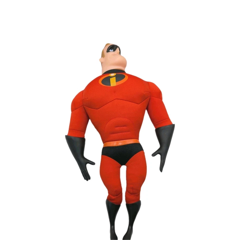 MUÑECA DE PELUCHE DISNEY PIXAR LOS INCREÍBLES MR INCREÍBLE 14" VINILO CABEZA MANOS PIES Foto 2 de 4