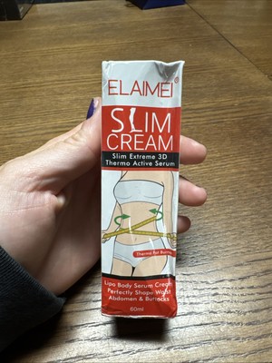 Elaimei Slim Cream Extreme 3D Thermo Active Serum Fat Burner NEW SEALED