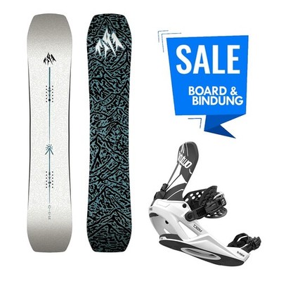 Jones Aviator 2.0 Snowboard 159cm WIDE & Thirtytwo T32M Fase L (44,5 - 48)
