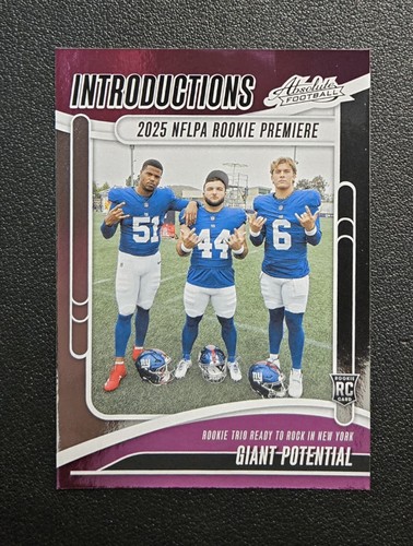 2025 Panini Absolute Cam Skattebo Base (RAW)
