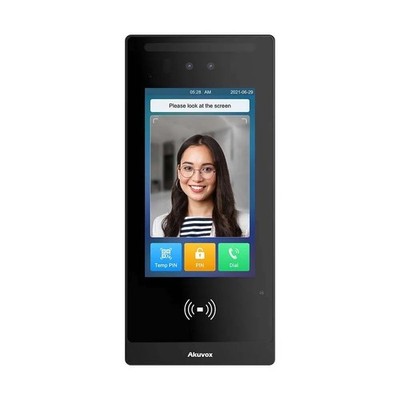 Akuvox E18C 7'' Touch Screen Face Recognition IP Access Control Terminal PoE IP65