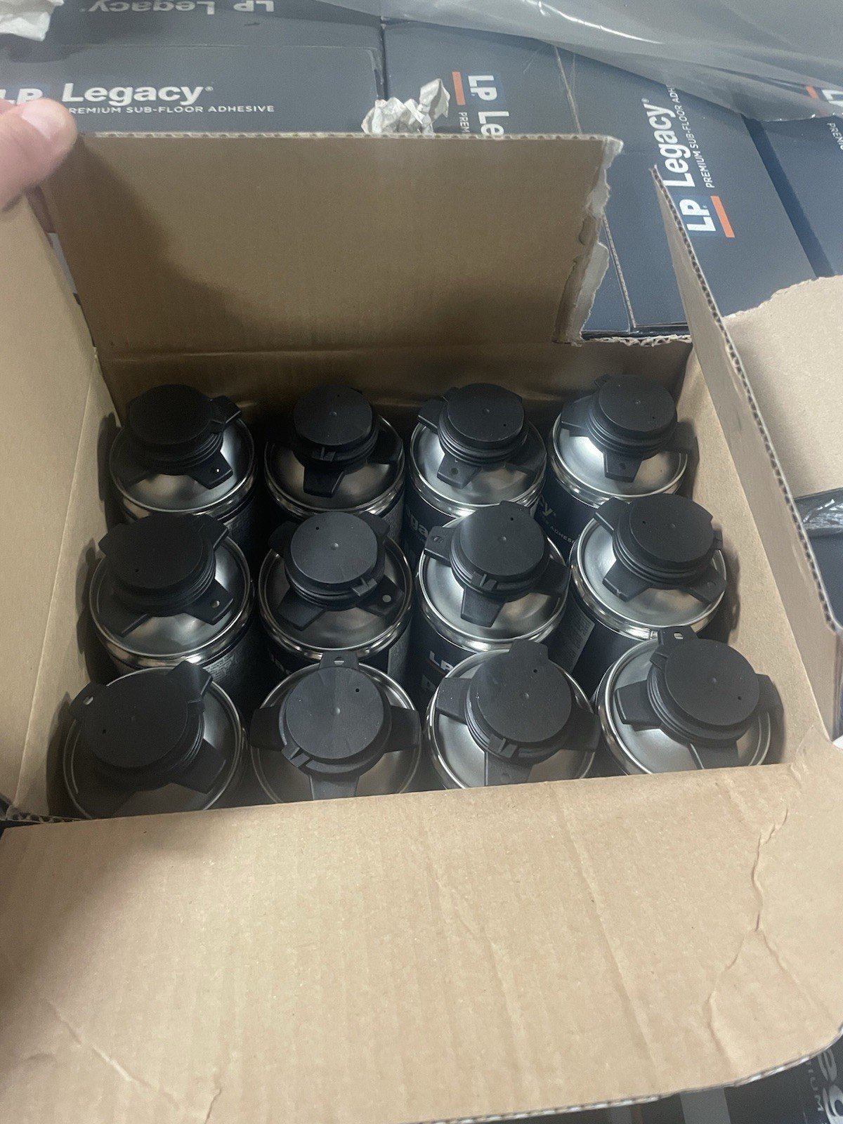 Premium Sub-Floor Adhesive 29oz 12 Per Case Old Stock Gorilla Glue Technology