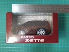 Not for sale TOYOTA PASSO SETTE pullback car minicar color sample Cholo Q