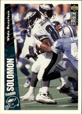 1996 Collector's Choice Update #U183 Freddie Solomon RC - FB