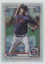 2020 Bowman Chrome Prospects Mega Box Mojo Refractor Chris Vallimont 0o6v
