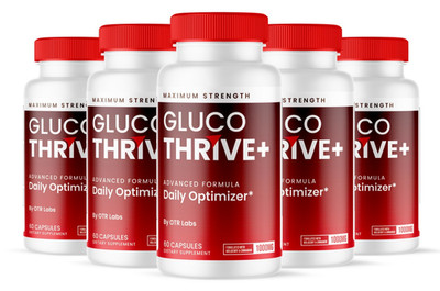 Gluco Thrive Optimizer Pills, Glucothrive Blood&Daily Support DietarySupplement