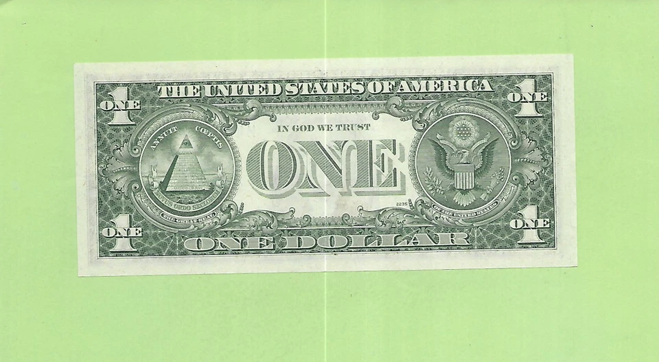 1977 ..UNCIRC $1 H 4632 1563 A .... 1977 $1 H-A NICE NOTE FRN - Image 2 of 2