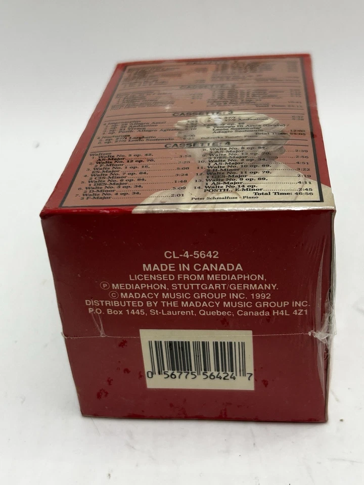 New The Best of Frederic Chopin 4 Cassette Set Still in plastic wrap - Image 4 of 4