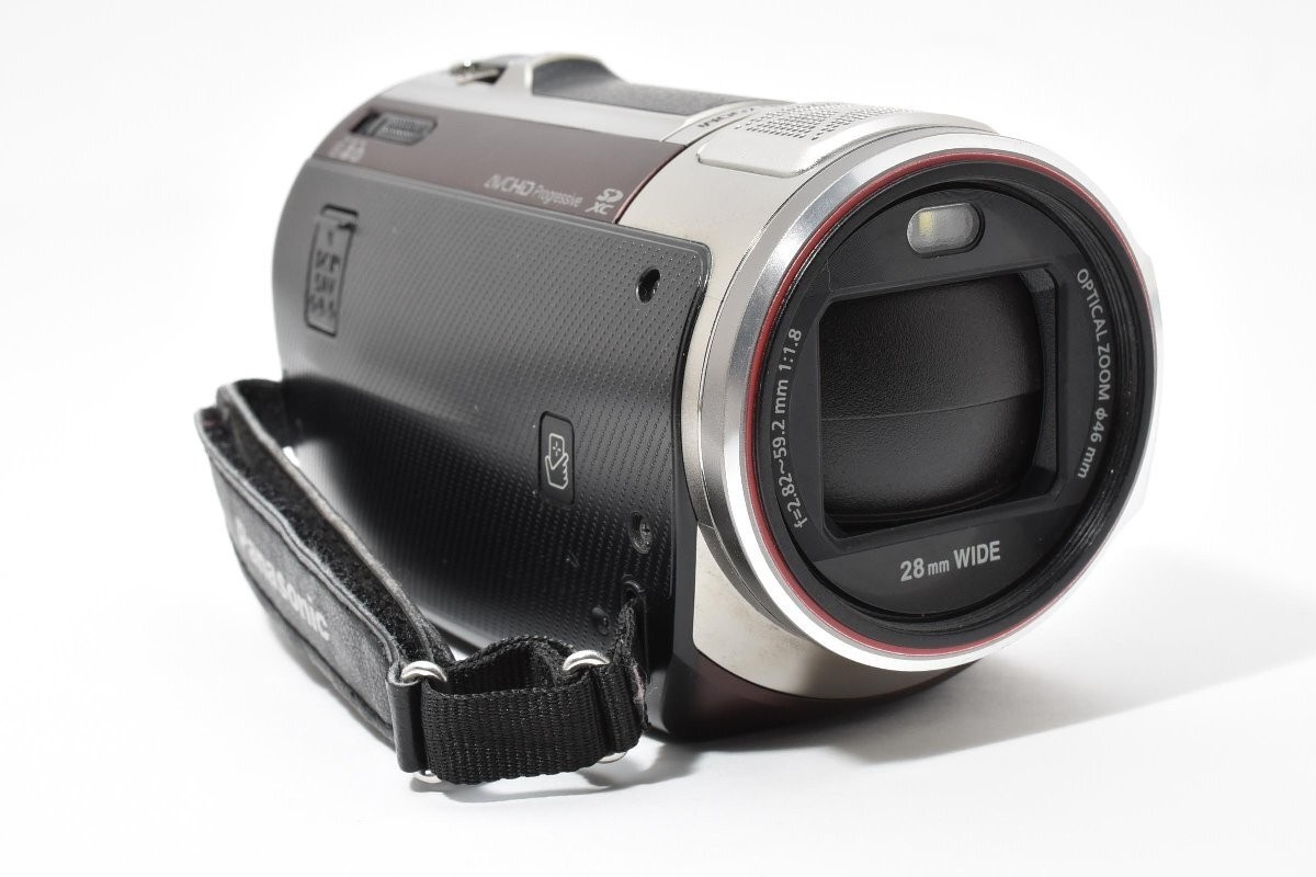 Panasonic HC-V620M Brown Digital Camcorder 32GB Full HD 50x i.Zoom