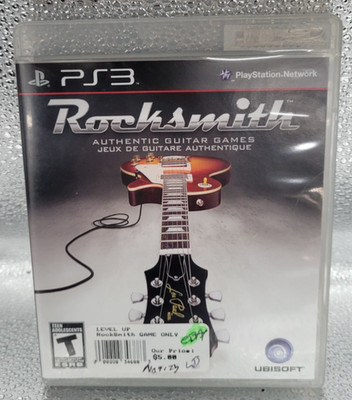 (LUP) Rocksmith (Sony PlayStation 3, 2011)
