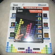 Divoom Timebox Mini Intelligent LED Light Bluetooth Speaker Alarm w/App-Control