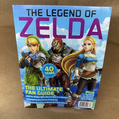 LEGEND Of ZELDA FAN GUIDE Complete History Special Edition Mag GAMING 40 Years