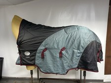 Used 6’3 Weatherbeeta 300g Contour Turnout Horse Rug Half Neck (Snags) #C007
