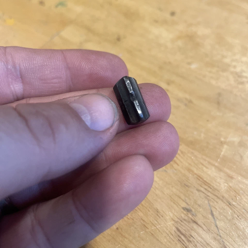 Mira trasera de fábrica pistola Colt 1911 original Primera Guerra Mundial usada 1914-1924 Ww1 USGI vintage Foto 2 de 4