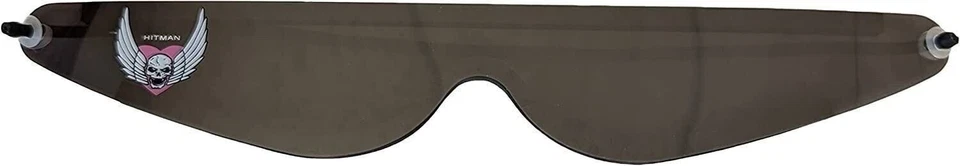 Gafas de sol Bret Hart con licencia plateadas envolventes tonos plateados nuevas Foto 2 de 4