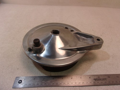 1998 HONDA SHADOW ACE VT750CD2 VT 750 CD2 REAR BRAKE DRUM PLATE SHOES - Picture 2 of 6