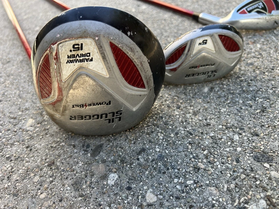 PowerBilt Lil' Slugger JUNIOR 4 Club Set with Stand/5 Way Carry Bag - Image 4 of 4