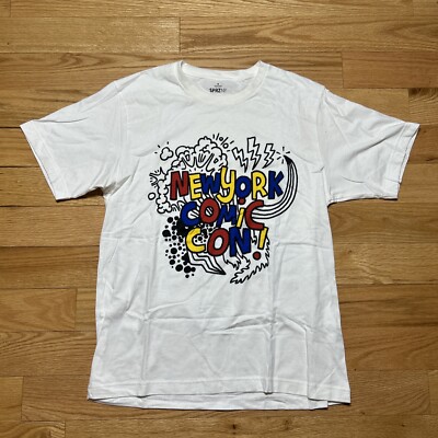 Uniqlo x SPRZ NY Men's M White T Shirt Jason Polan New York