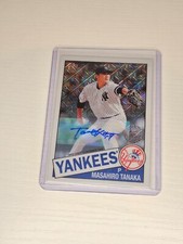 Masahiro Tanaka 2020 Topps Baseball #85TC-28 Autograph Foil 24/25