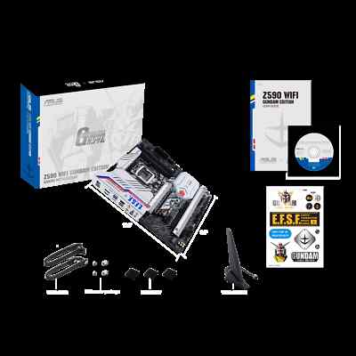 ASUS WiFi Gundam Edition LGA 1200 ATX Motherboard Intel Z590 SATA 6gb/s