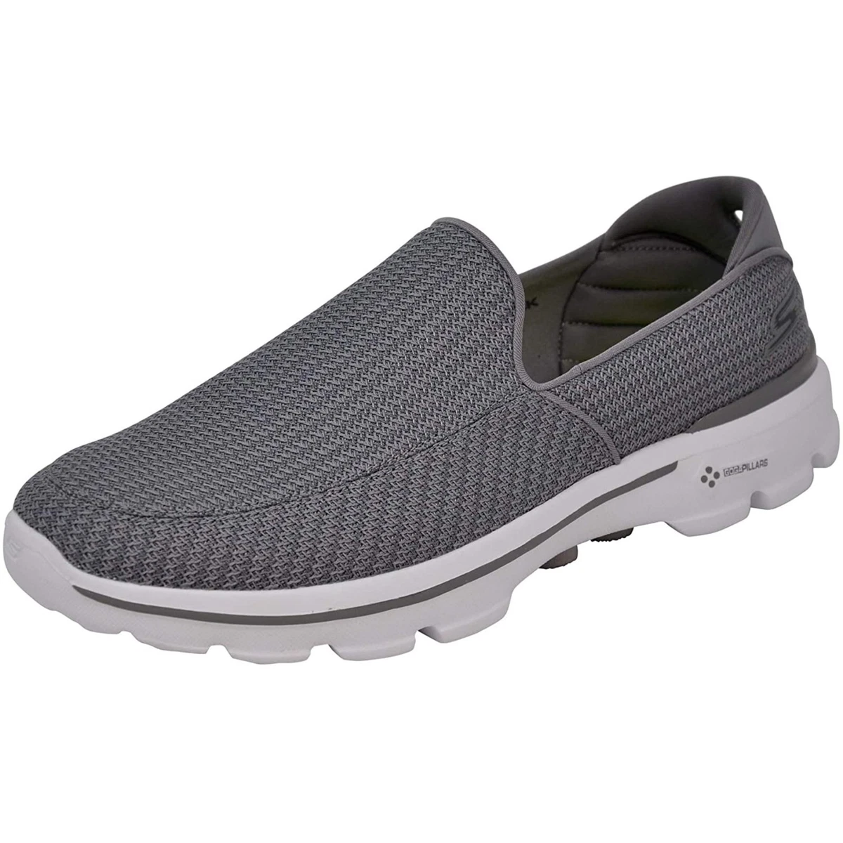 Skechers go walk hombre gris hotsell