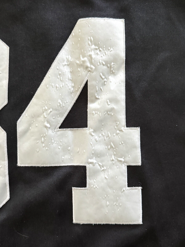 BO JACKSON Reebok Throwbacks NFL 1987 Oakland Raiders SZ 56 LS Jersey ISSUES - Picture 9 of 12