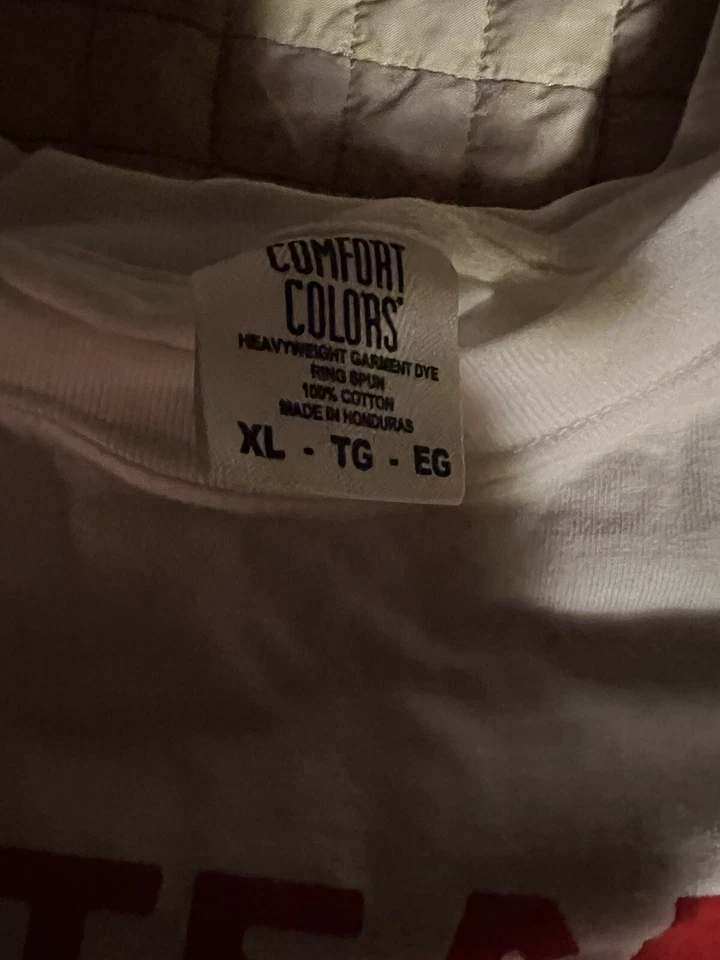 Camisa Oficial de Boxeo Mike Tyson vs Jake Paul Netflix XL Fanatics Fest Team Foto 4 de 4