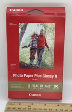 Canon PP-301 Photo Paper Plus Glossy II 4 x 6", 100 Sheets BRAND NEW